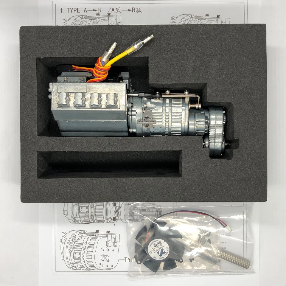 ■SCALECLUB 3速 ギアボックス 35T 1/14 タミヤRCトラック SCALECLUB 1/14 RC 3 スピードギアボックス 27T と 35T モータータミヤ