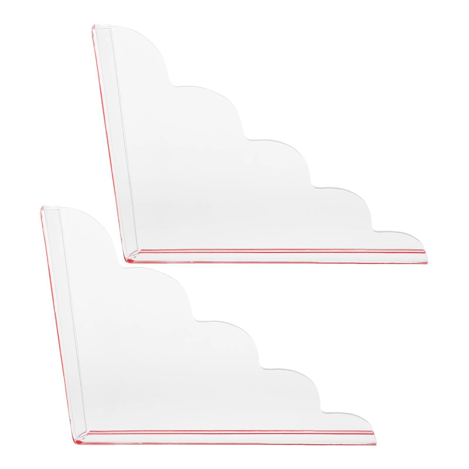 

Acrylic Splash Guard Bathroom Sink Bathtub High Transparency Decorative Patterns Water Proof Shower Corner Guards Protect