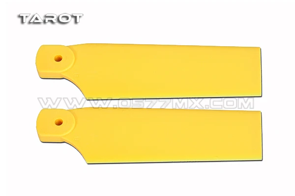 Tarot Helicopter Parts 500 New Tail Rotor Blades / Yellow TL50035-05