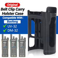 Original Baofeng UV-32/DM-32 Walkie Talkie Belt Clip Carry Holster Case For UV32/DM32 Two Way Ham Radio Accessories For Outdoor