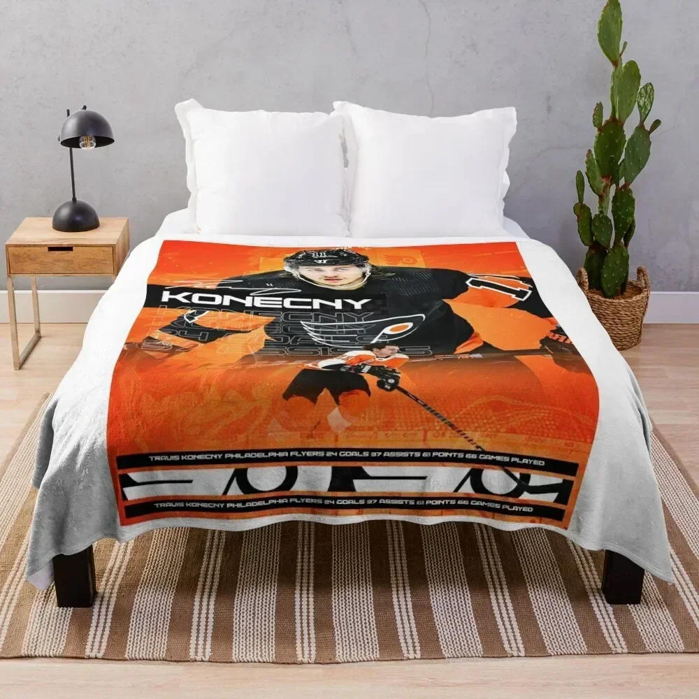 

Travis Konecny Throw Blanket Sofa Winter beds Loose Comforter Blankets