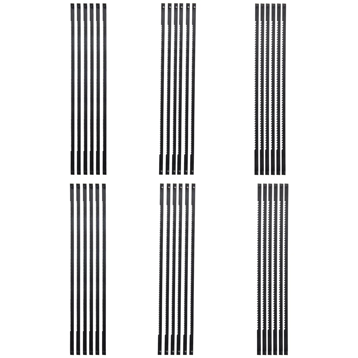 炭素鋼ロールソーブレード,フレッシュソーブレード,クロスピン付き,標準の細いカット,15, 18, 24歯,127mm, 36個