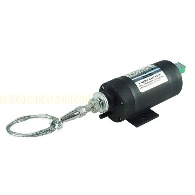 

02DE Diesels Engine Fuel Cutoff Solenoid Valves for Safe and Efficient Shutdown in Various Voltage Systems Harsh Conditions
