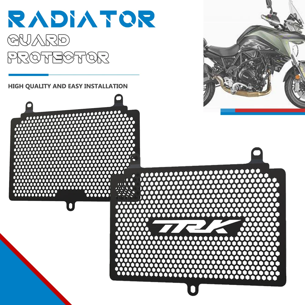 TRK 702X Motorcycle Accessories Radiator Grille Guard Water Tank Cooler Protection FOR BENELLI TRK702 TRK702X 2022-2023-2024