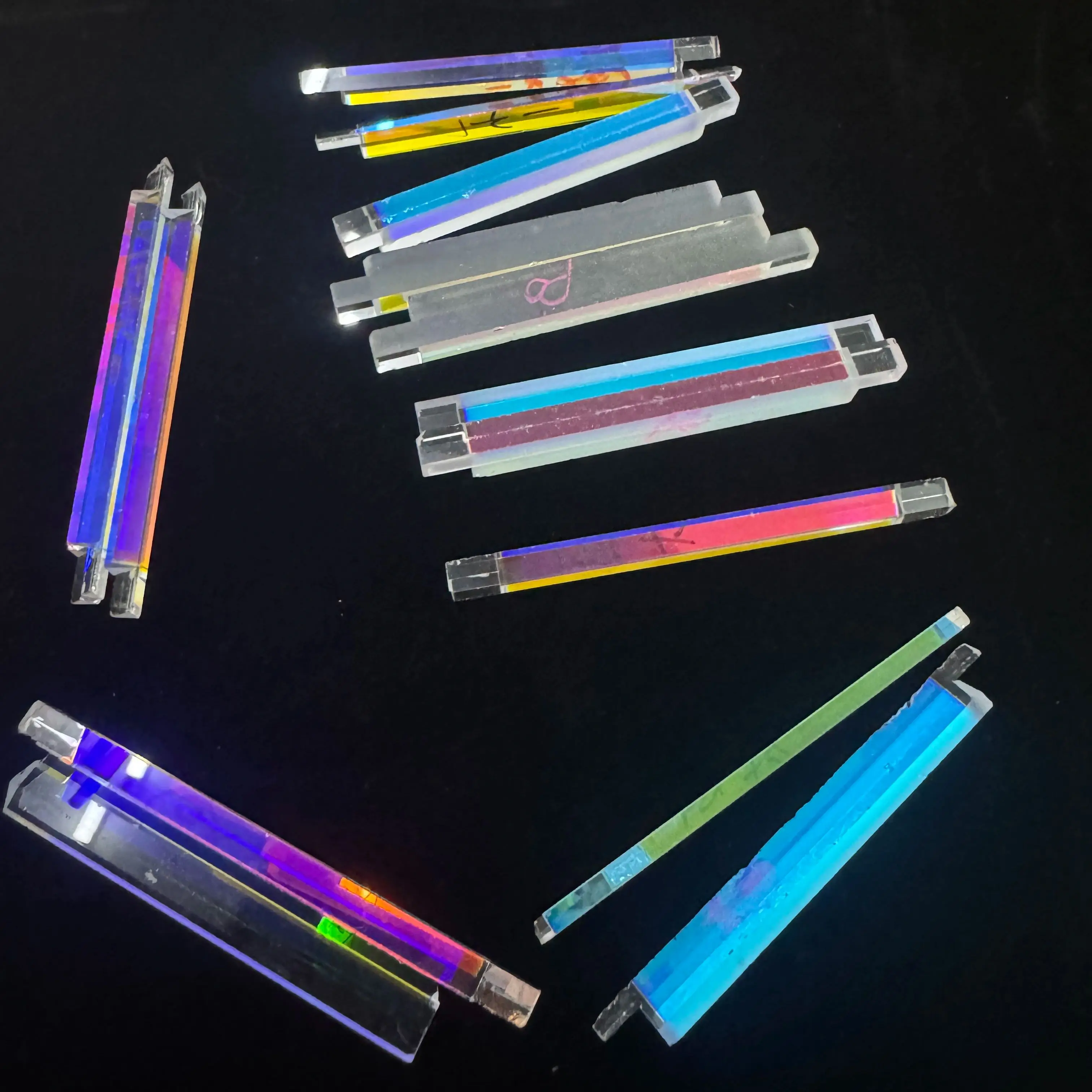 6PCS Lrregular Prism D72mm Beautiful Lens Minor Flawed Decorations