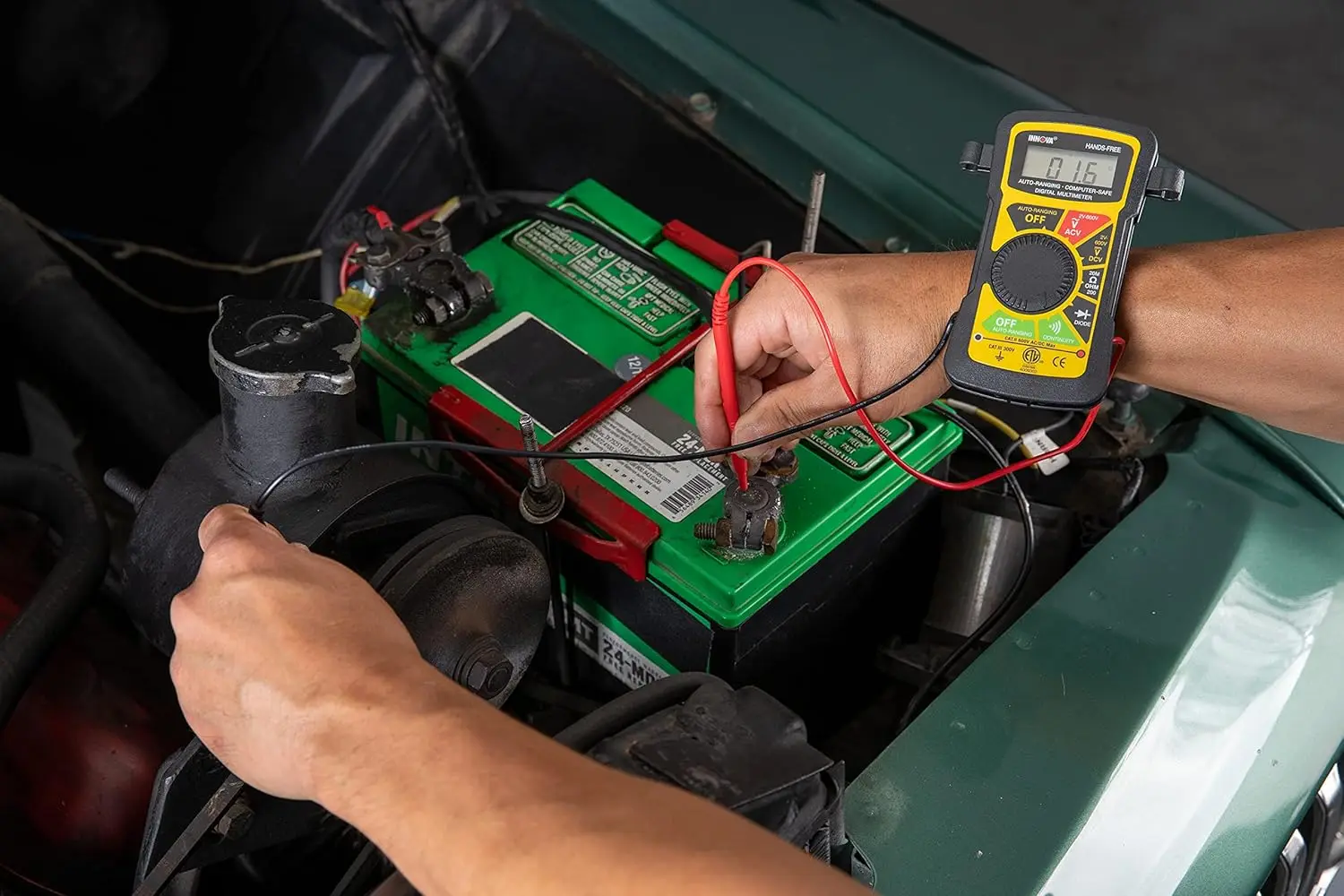 Цифровой мультиметр 3300, черный