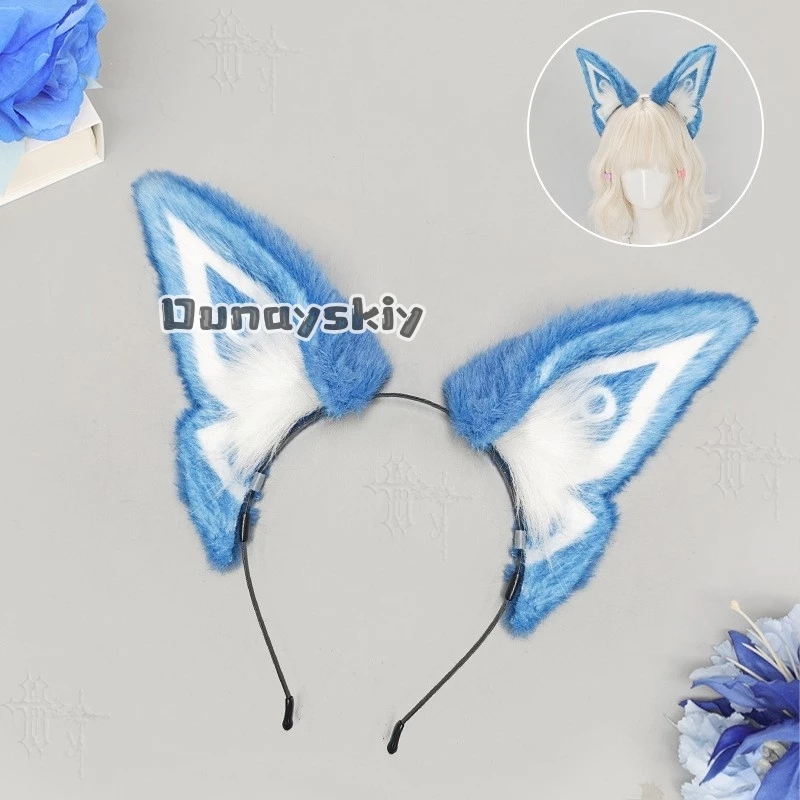 KS*28Genshin Impact Ororon Cos Beast Ear Headband Fox Ear Hair Accessory Con Cos Prop Anime Role Play Ornament Game Peripheral - view 3
