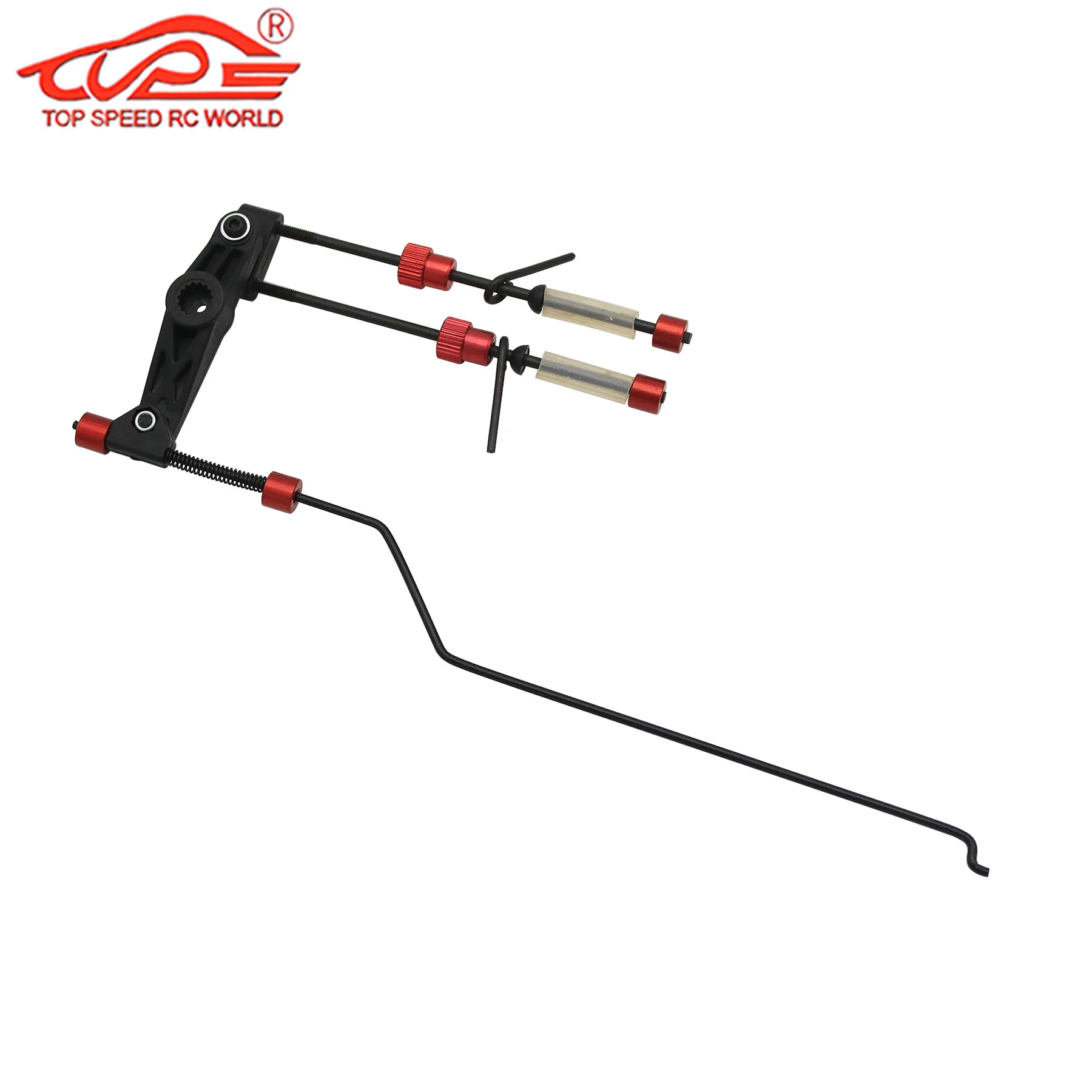 

New Throttle Brake Connecting Rod Component for LOSI 5IVE-T Rovan LT KM X2 DTT FID QL Truck Parts