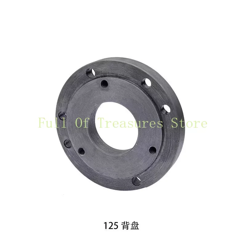 125MM 100MM back plate, small lathe accessories instrument lathe accessories, chuck cover, connecting plate High Quality