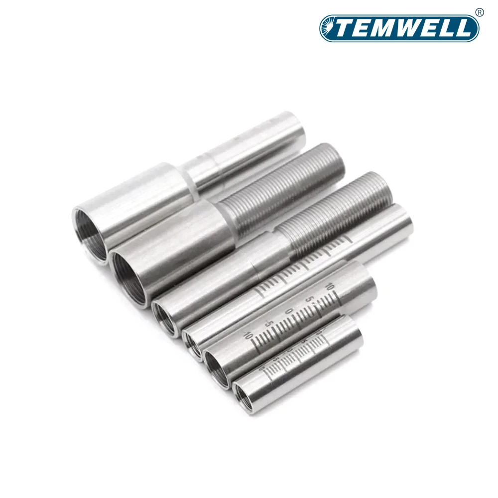 Laser Welding Graduated Tube Nozzle Connector Stainless Steel Weld Gun Graded Pipe For SUP Qilin WSX Handheld Laser Welder