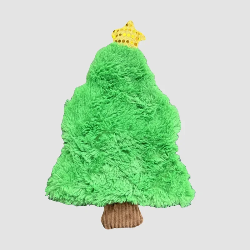 Dog Toy Teddy Bear Paper Christmas Tree Self Fun Toy Intellectual Sniffing Pad Pet Boredom Relief Tool Dog Toys for Small Dogs