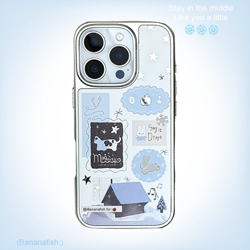 

Luxury Phone Case for iPhone 17 16E 15 Pro Max 14 13 Pro 12 11 Plus Camera Protection Premium Cute Mirror Bumper for Male Female