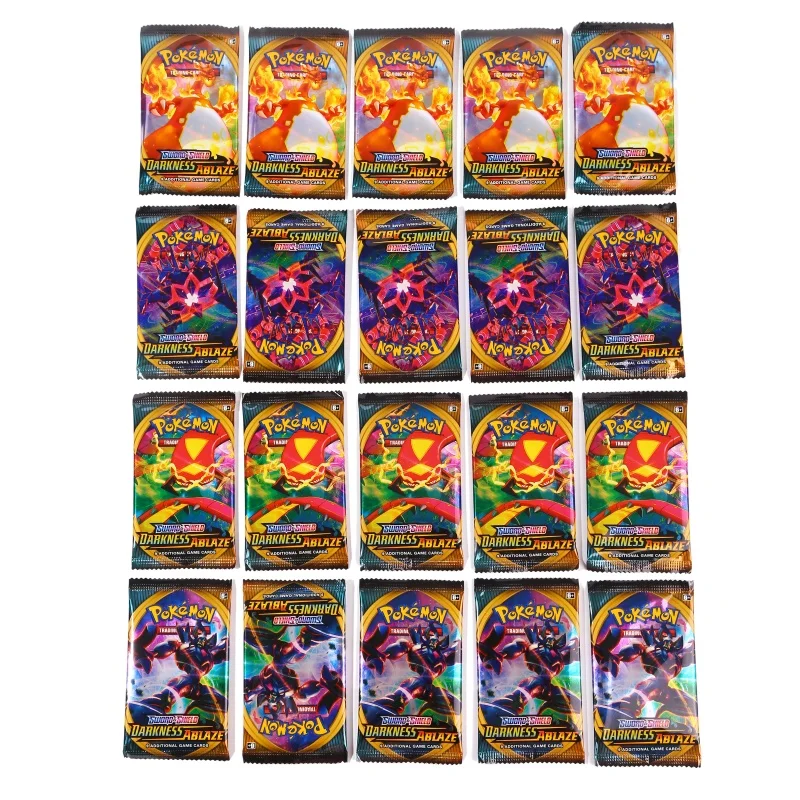 324Pcs English version Pokémon TCG: Sword shield Darkness Ablaze  Booster Box Pokemon Cards 36 Pack Box