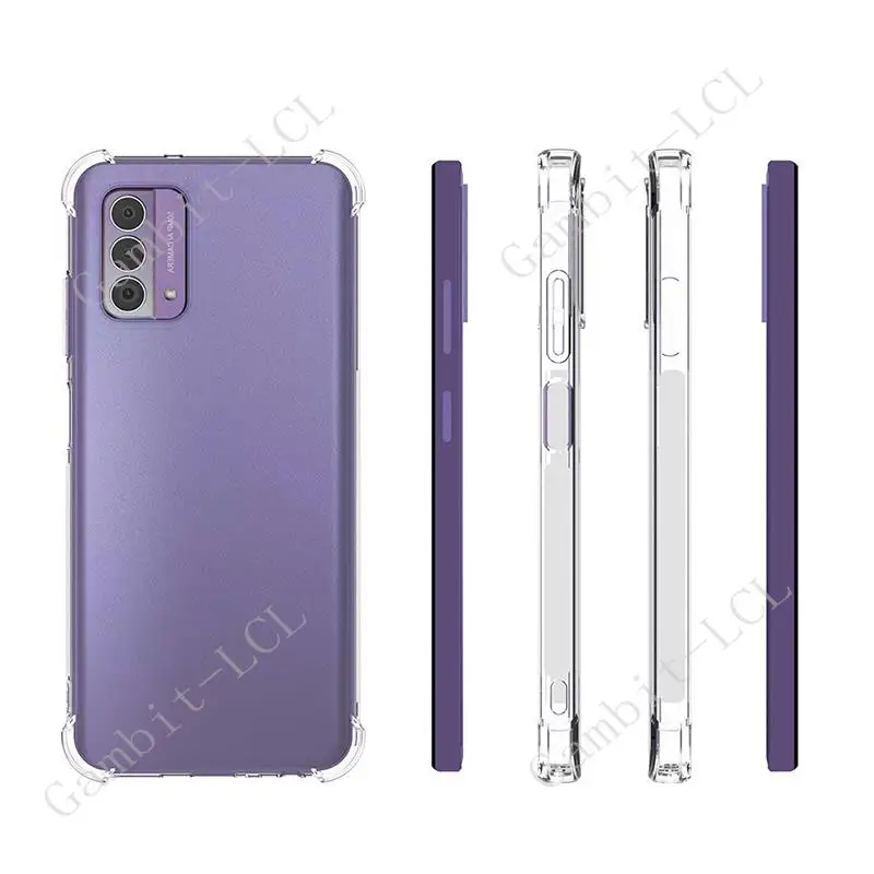 Clear Phone Case For Nokia G42 G400 G60 X30 G310 5G G22 C32 C22 XR21 XR20 C21 Plus Silicone Shockproof Back Cover