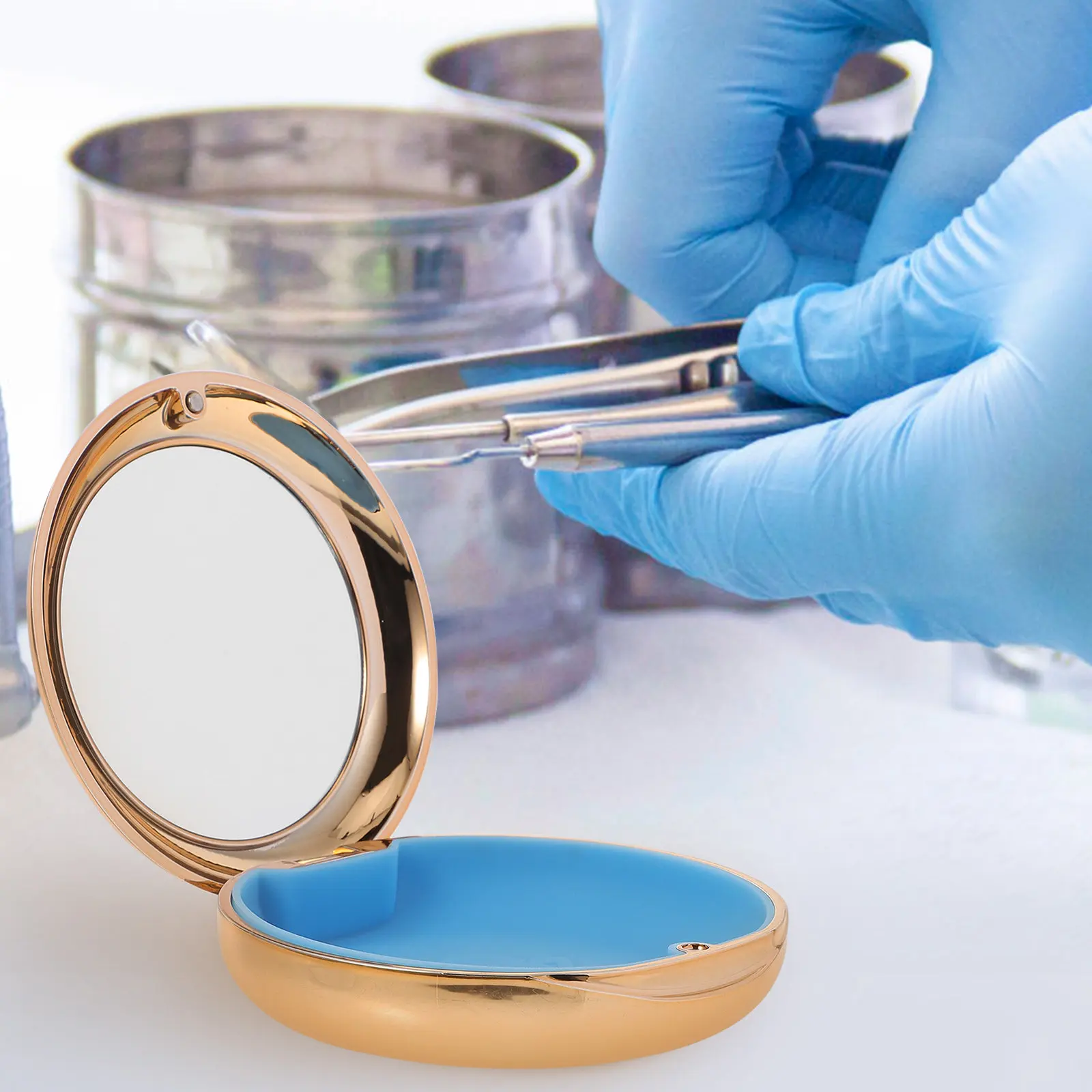 

1Pcs Elegant Dental Orthodontic Case Multi-Functional Retainer Box for Braces Dentures Dry Clean Tidy Oral Care