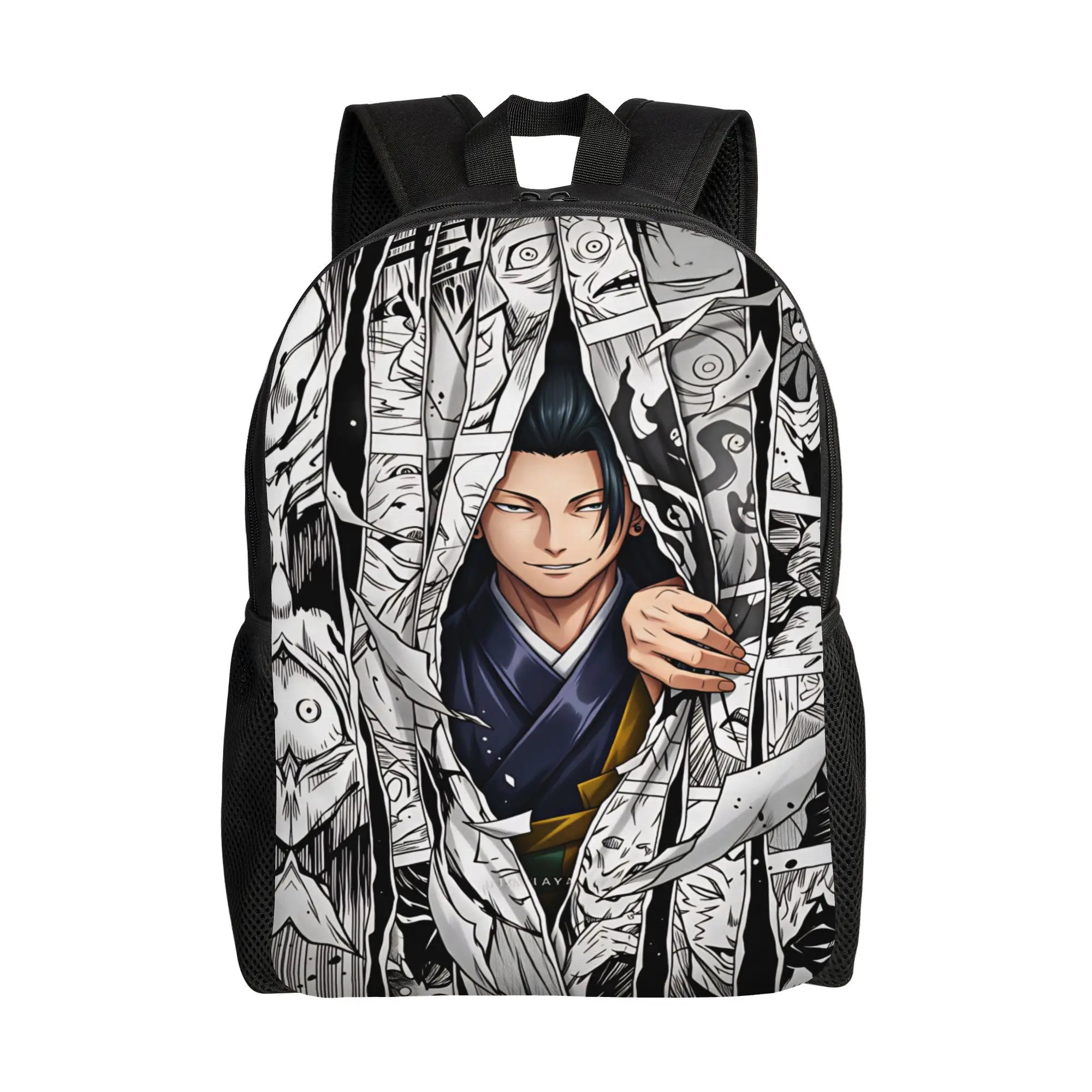 Anime J-Jujutsus K-Kaisens Backpack  Kawaii Backpacks Teen Trekking Large School Bags Custom Rucksack