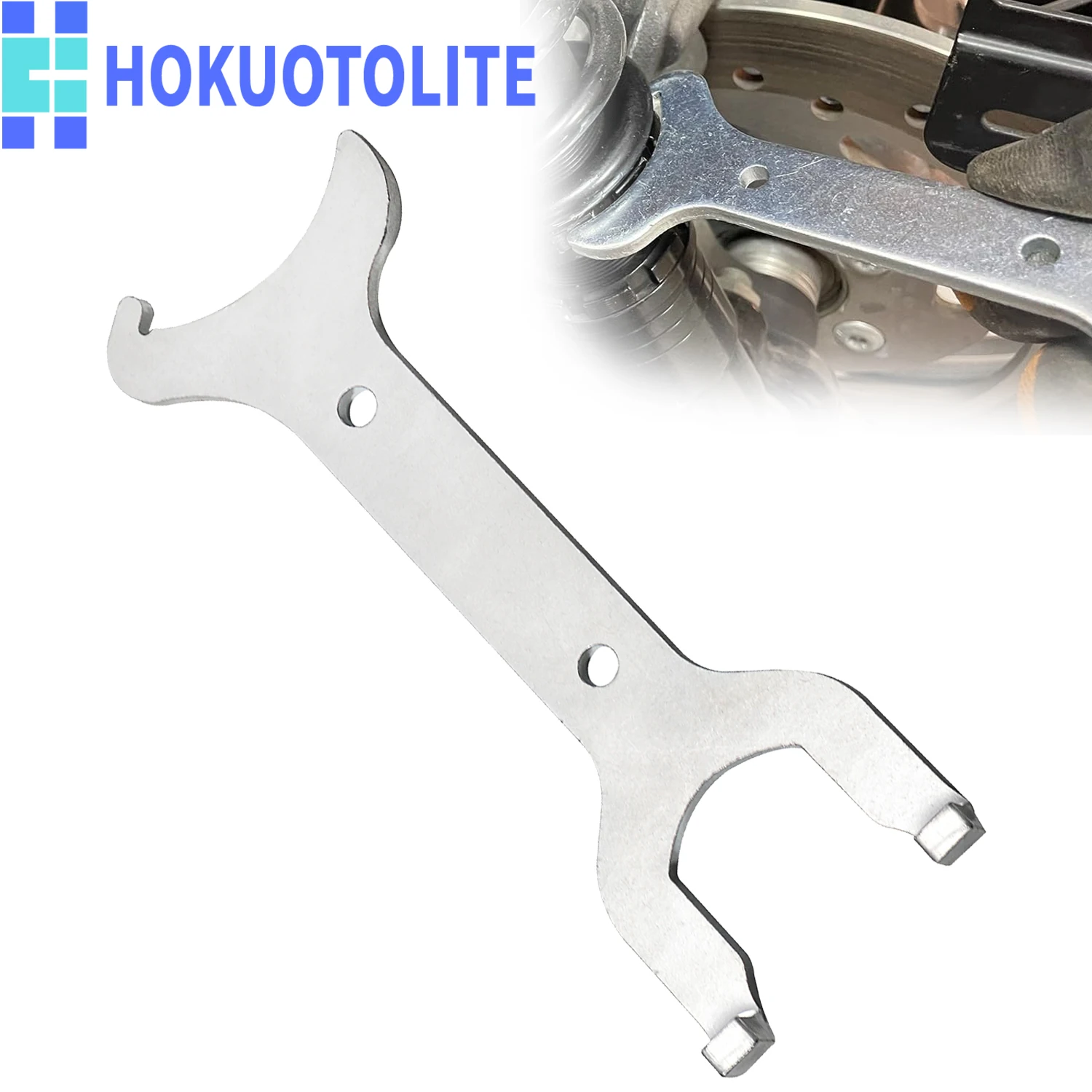 

Motorcycle Adjustment Spanner Rear Shock Absorbers Wrench Tool For Harley Sportster XL 883 1200 Dyna Low Rider Road King