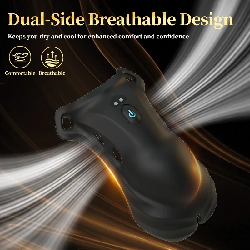 Wearable Penis Training Vibrator Profile Bulge Enhancer Confidence Booster Male Mastubator Panty Vibe for Men 9 Vibration Modes 6