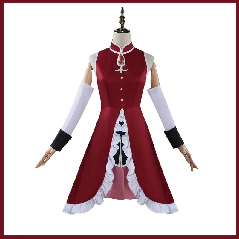 

Аниме Puella Magi Sakura Kyouko Kaname Косплей Костюм Madoka Magica парик сексуальное платье обувь костюм на Хэллоуин 5 футов 5ftu^