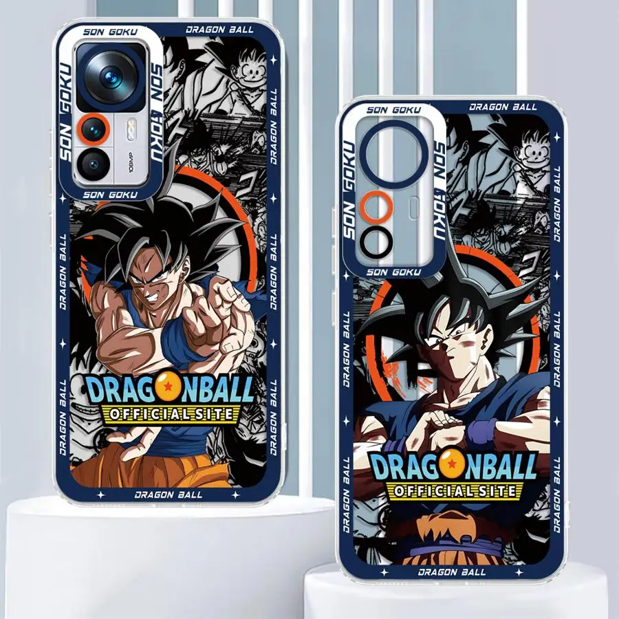 حافظة لهاتف شاومي ريدمي نوت A4 12S 9S 10S 10Lite 11S 9 10 11 Pro 13C 14C 12 13 14 Pro Plus غطاء هاتف ناعم لعبة دراغون بول أنيمي سون