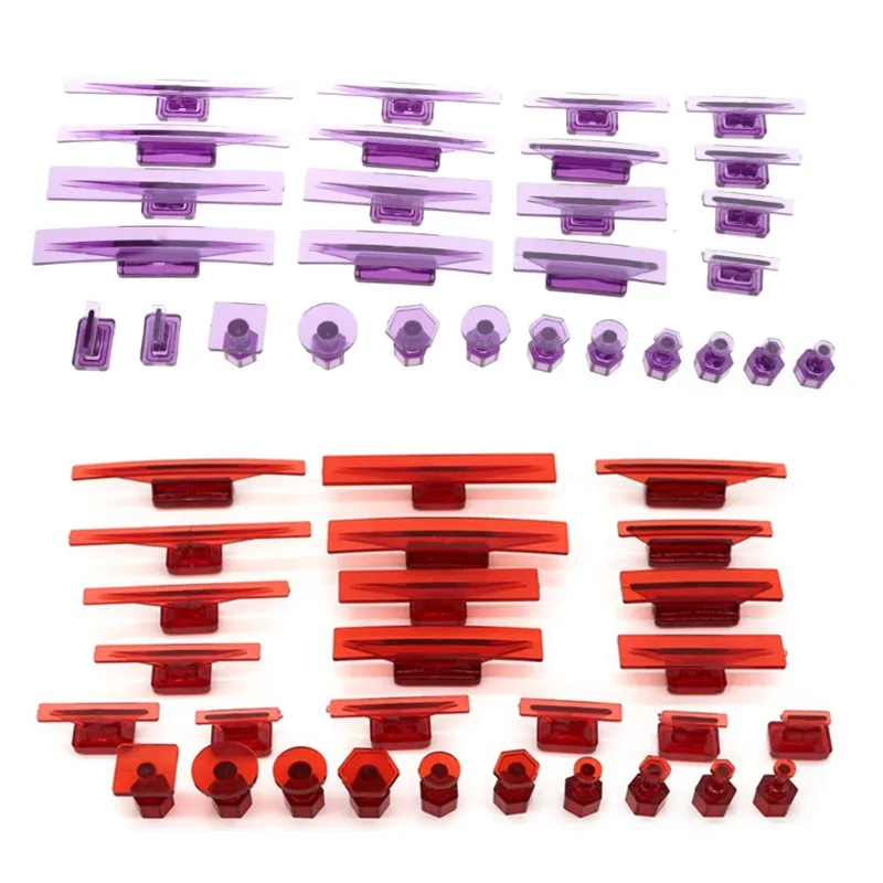 28Pcs Glue Tabs Dent Lifter Tools Dent Puller Removal Tool For Auto Paintless Dent Repair Glue Tabs For Car Body