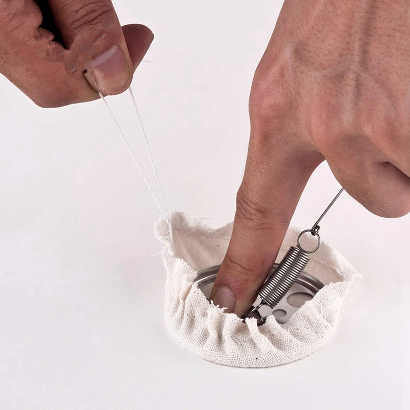 A68M-20Pcs سيفون القماش مرشحات القهوة القهوة قماش مرشح مناسبة لتثبيت سيفون إبريق قهوة قابلة لإعادة الاستخدام سيفون الأواني