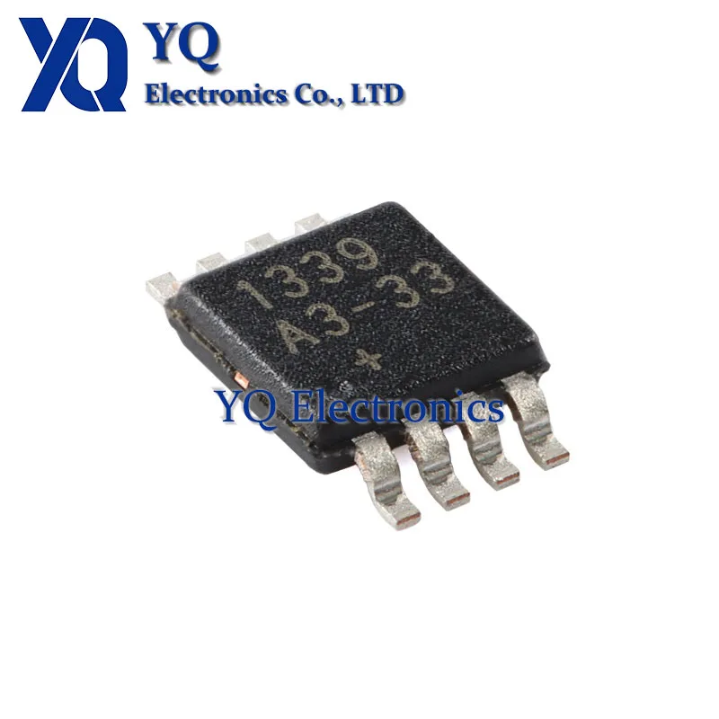 10PCS/lot New OriginaI DS1339U-33+T MSOP8 silk screen 1339A2-33 DS1339 real-time clock IC