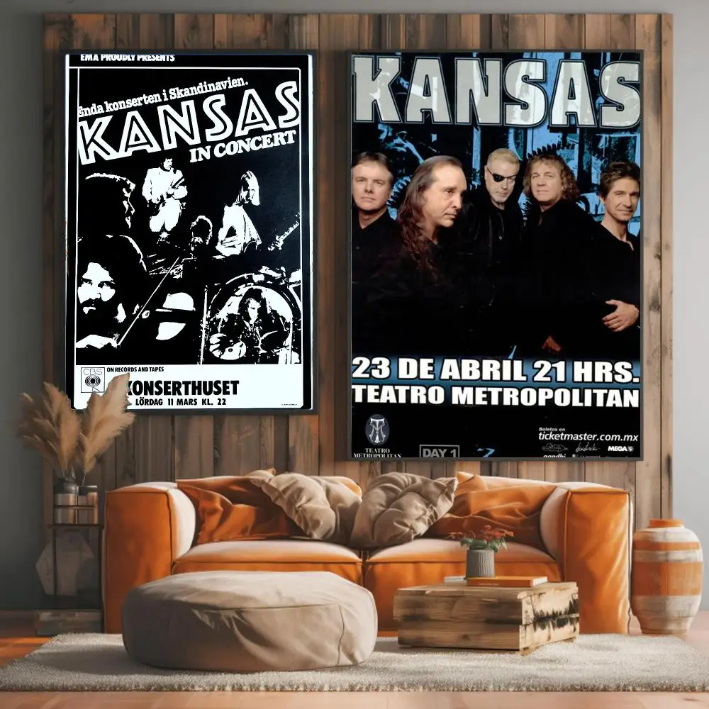 band K-Kansas-S Painting Calligraphy Elegant Botanical Decor for Living Room Modern Interior Design