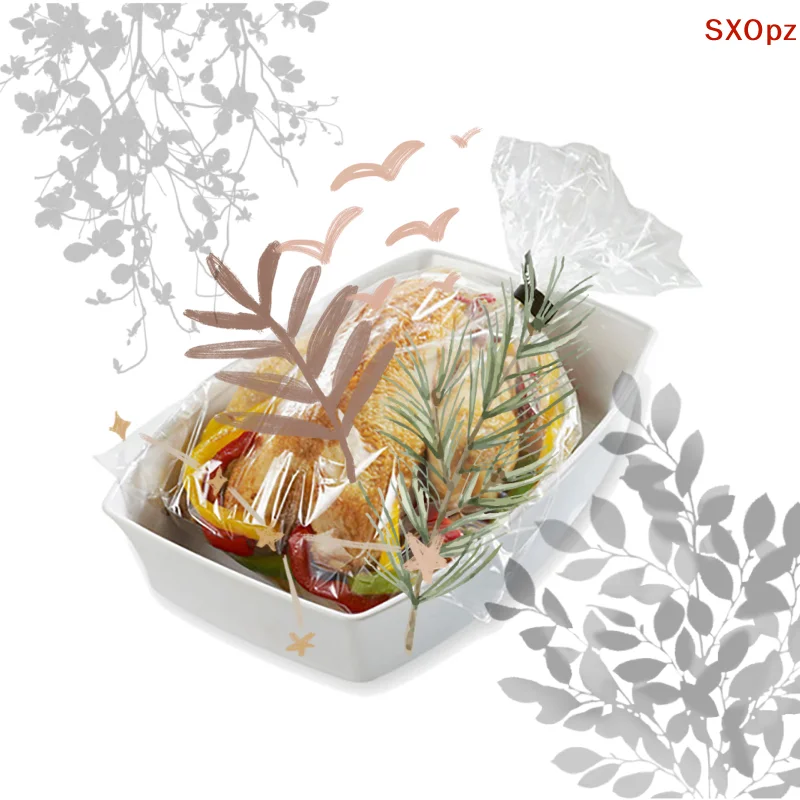 10/20pcs Turkey Bag Oven Roasting Bags Baking Sleeve Turkey Baking Bag for baking cake disposable pocket sweets bakery pastry