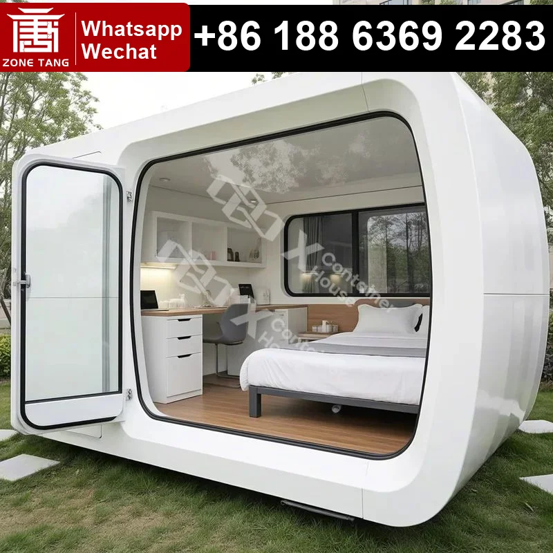 Prefabricated Villa House Capsule House USA Capsule House Price USA Brand New Mobile Homes Coffee Milk Tea Room Container Houses