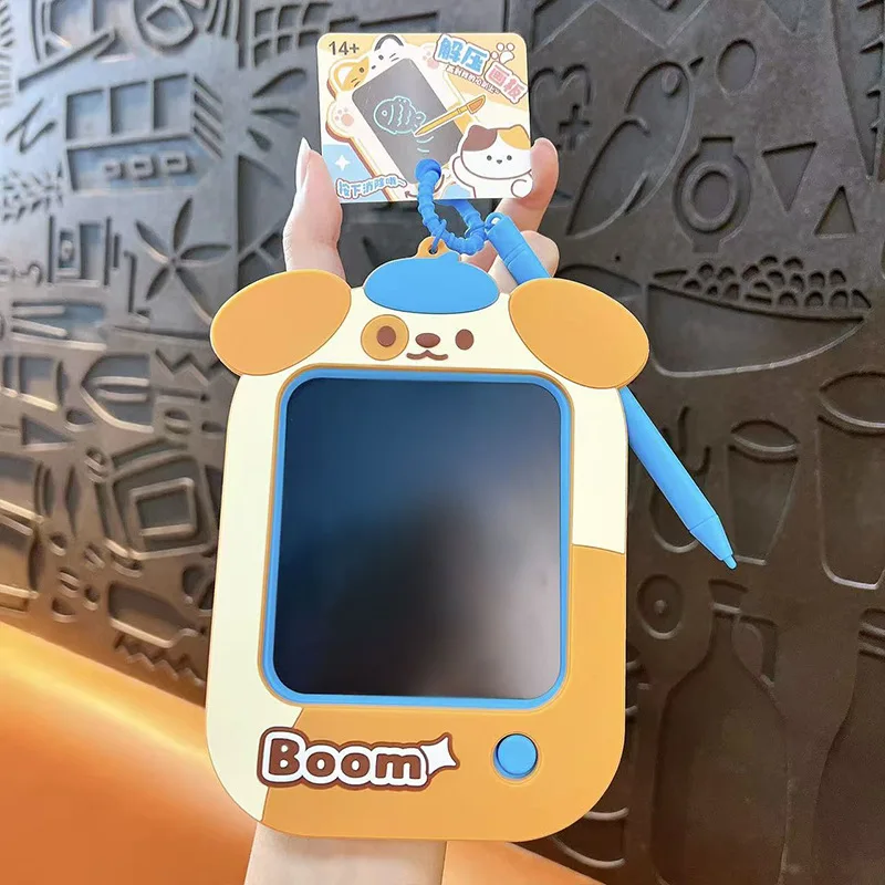 Jouets de dessin pour enfants, animaux de dessin animé, Zoo, Graffiti moyen, planche à dessin, décompression amusante, écriture, planche à dessin, jouet Puzzle