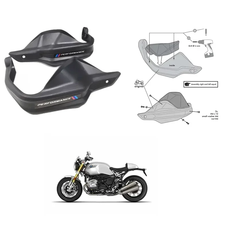 

Для BMW R NINE T аксессуары для мотоциклов ABS Инжекционный руль защитные части RNINET