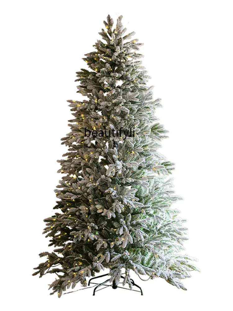 

Luxury large Christmas tree 2.2 luminous encryption package decoration floor shopping mall ornament