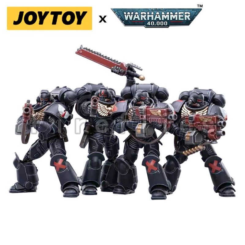 

Экшн-фигурка JOYTOY 1/18 (4 шт./компл.), Боевой набор космических волков, Охотничий пакет, коллекционная аниме модель, игрушка, бесплатная доставка