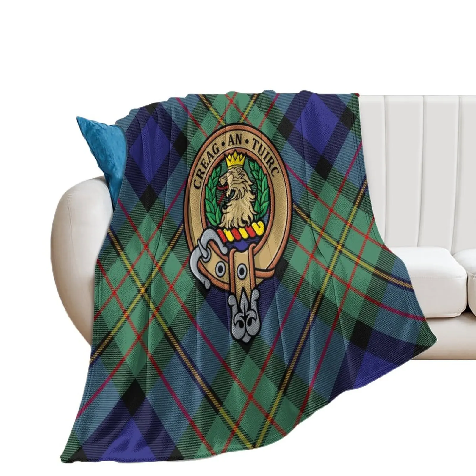 

Clan MacLaren Crest Throw Blanket Sleeping Bag valentine gift ideas christmas gifts Blankets