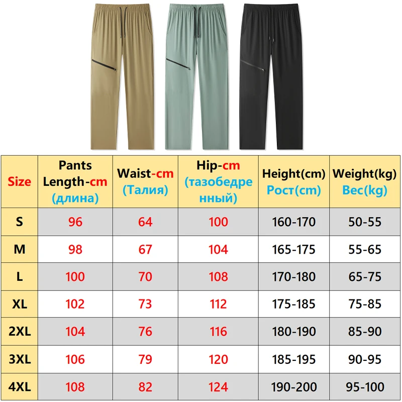 Fashion Gym Long Pants Running Bodybuilding Zipped Pockets Hight Elastic Waist Trainning Trousers Solid Man Jogging Sweatpants