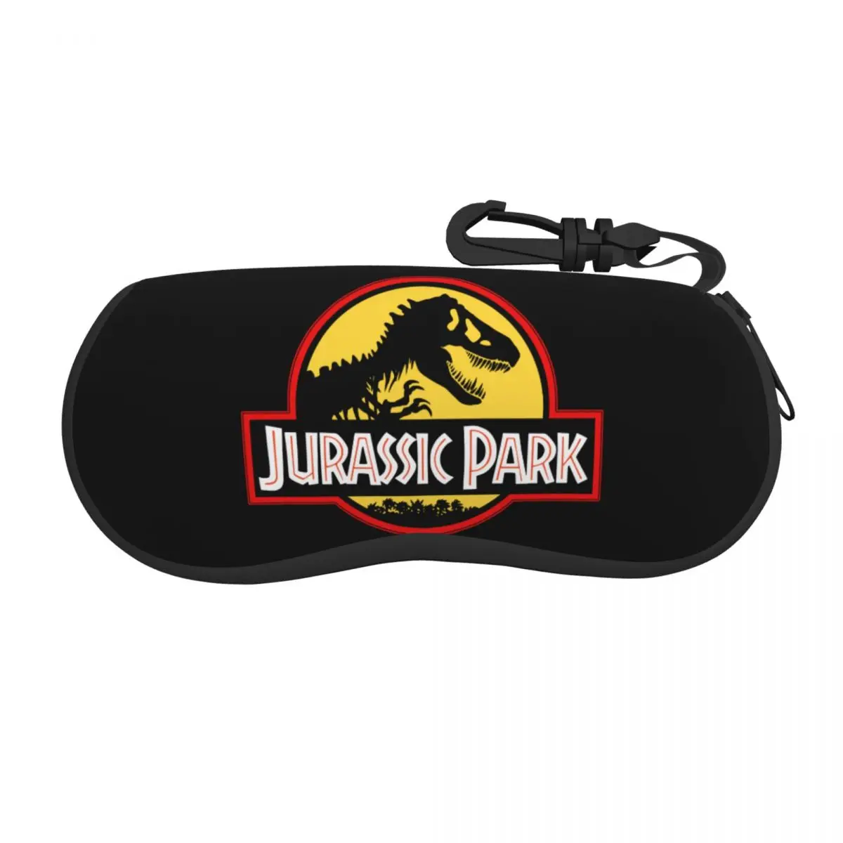 

Custom Jurassic Park Dinosaur Print Shell Glasses Case Unisex Fashion Eyeglasses Case Sunglasses Protector Box