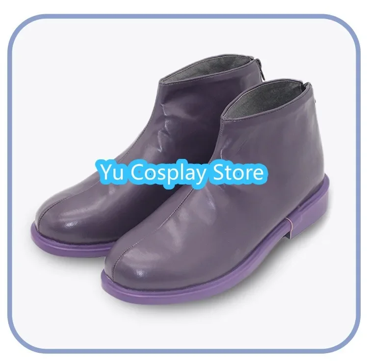 La+ Darknesss Cosplay Shoes Vtuber Cosplay Props Halloween Carnival Boots PU Shoes Custom Made