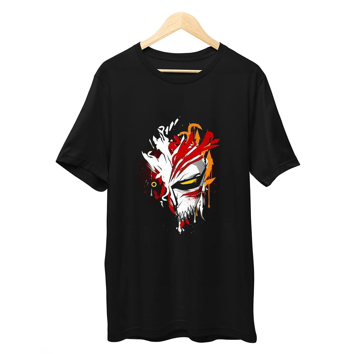 Bleach Graphic Tees for Men fashion Streetwear O-Neck Short Sleeves top