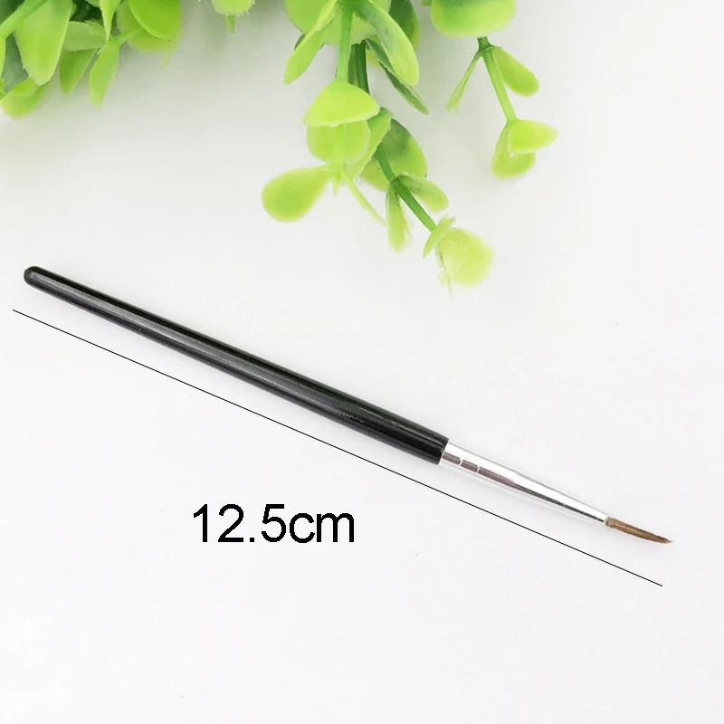 Fine Eyeliner Brush Liquid Gel Eyeliner Makeup Brushes Eyebrow Cream Lip Brush Precision Thin Eyeliner Pen Cosmetic Makeup Tools