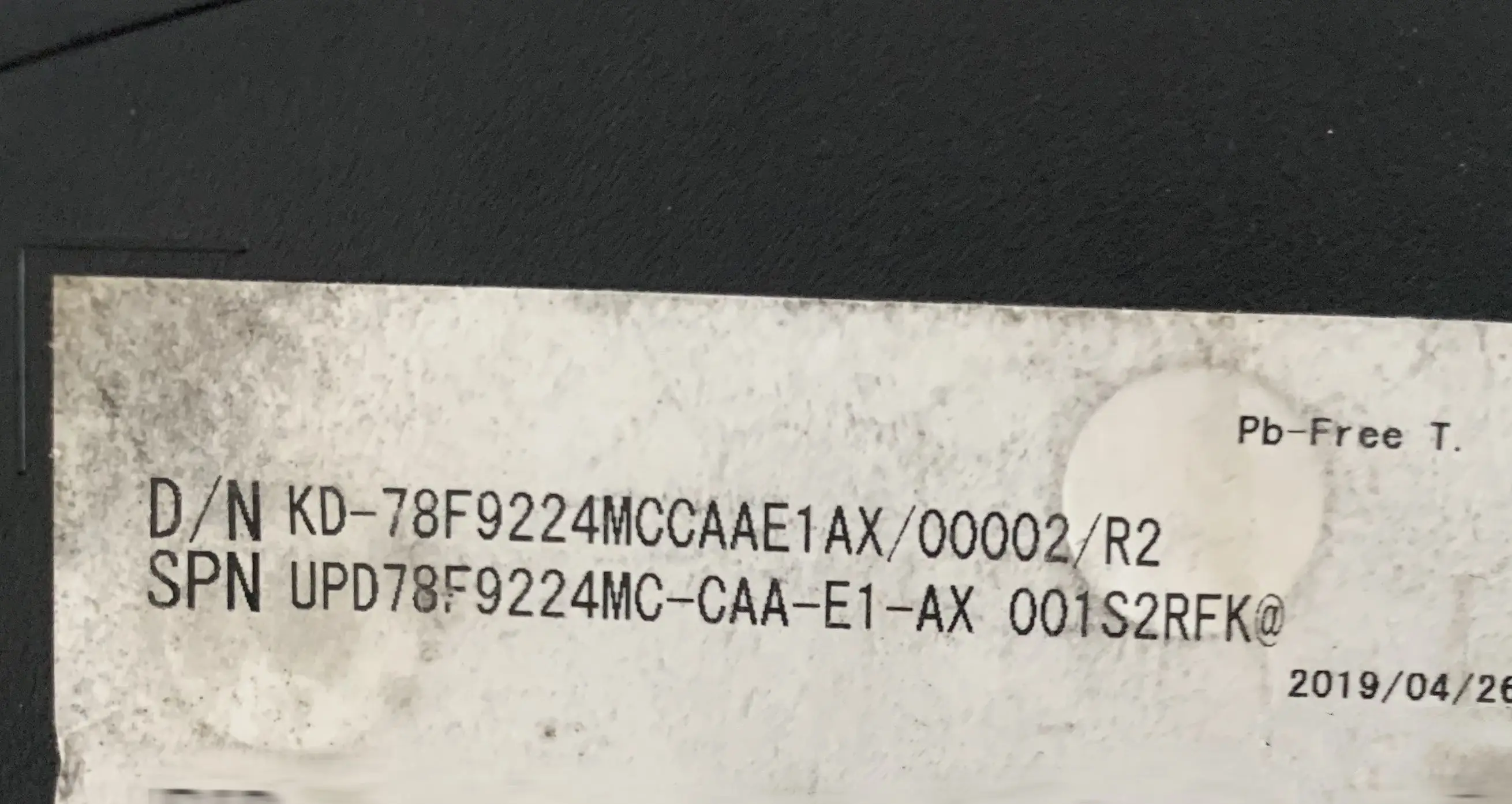 UPD78F9224MC-CAA-E1-AX SSOP20