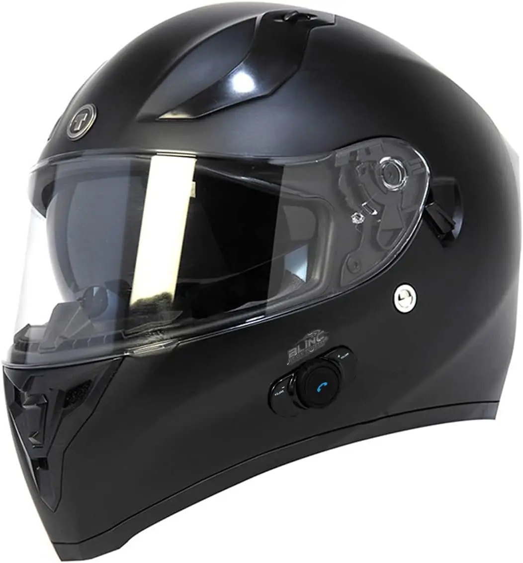 

T15B Bluetooth Integrated Full Face Moycle Helmet With Graphic