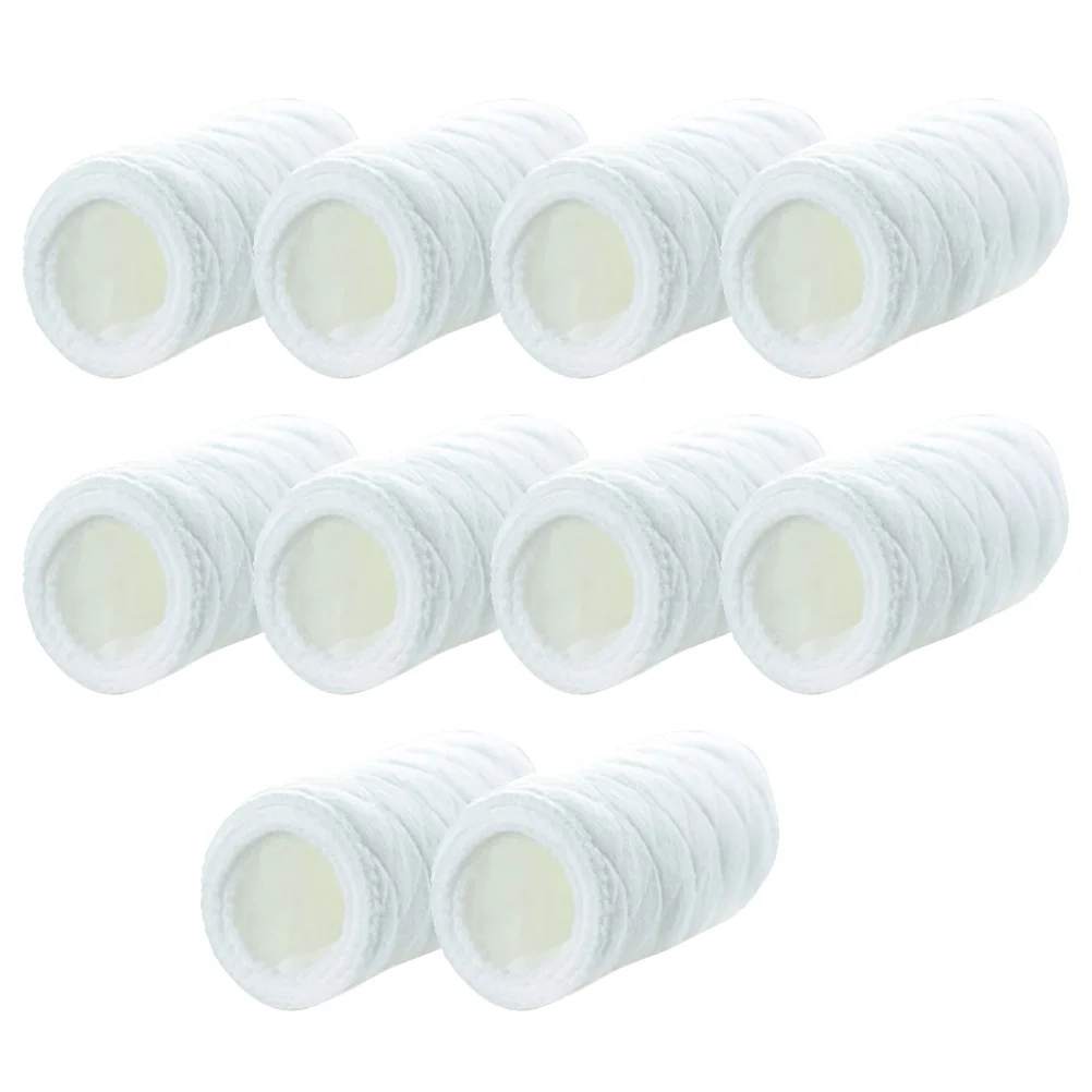 10 قطعة حفاضات من القماش القطن الخالص قابلة للغسل وقابلة لإعادة الاستخدام حفاضات أطفال لوحات مطوية مسبقًا ناعمة ومريحة ومضادة للتسرب للأطفال حديثي الولادة #4