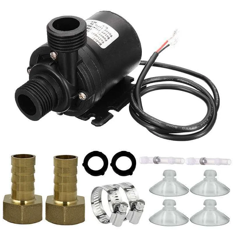 DC 12V 24V High Pressure Ultra Water Pump 1/2