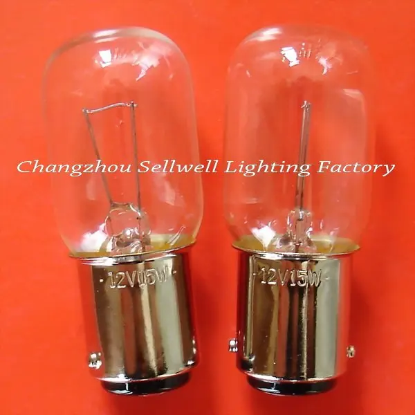 Free Shipping New!miniature Lamp Light 12v 15w Ba15d T20x48 A653 2025-01