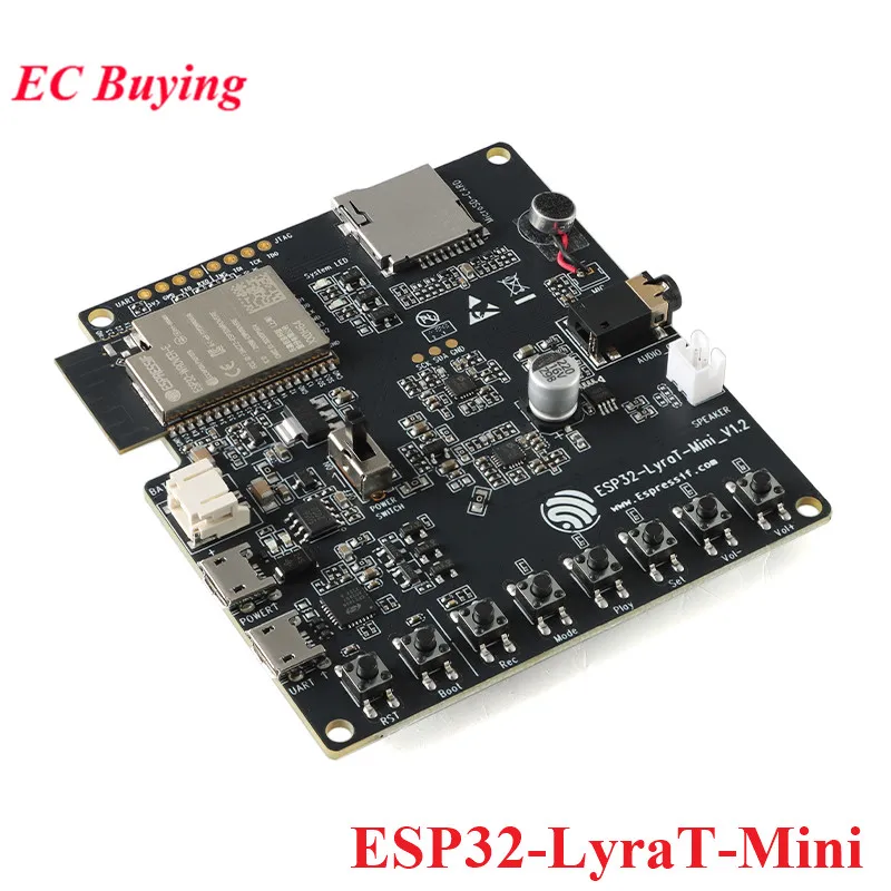 Placa de desarrollo de Audio ESP32-LyraT ESP32-LyraT-Mini, módulo inalámbrico Wifi, placa de demostración de voz, ESP32, LyraT Mini