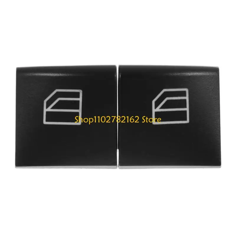 

547B Reliable Efficient Car Power Window Switch Repair Button Caps Suitable for W164 X164 2518300290 2518300390 2518300590 2x