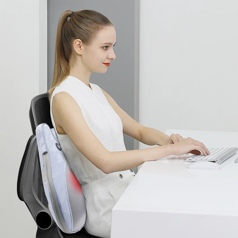 

Массаж плеч, шеи, спины, талии, артефакт, электрический массажный инструмент для всего тела, домашнего офиса, эргономичная подушка для сиденья