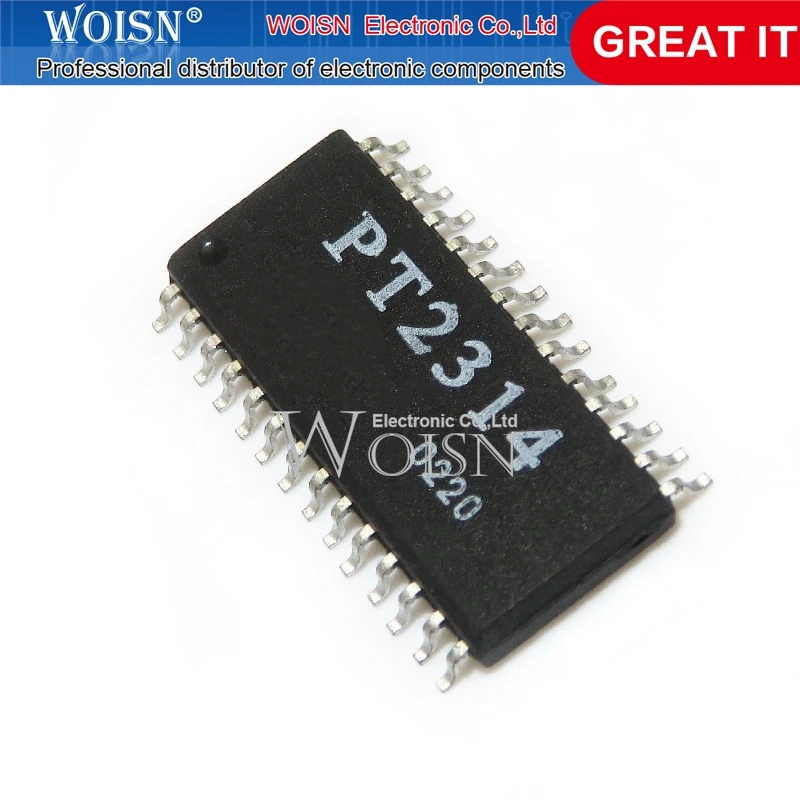 Chipset pt2314 2314 sop-28, 10 peças