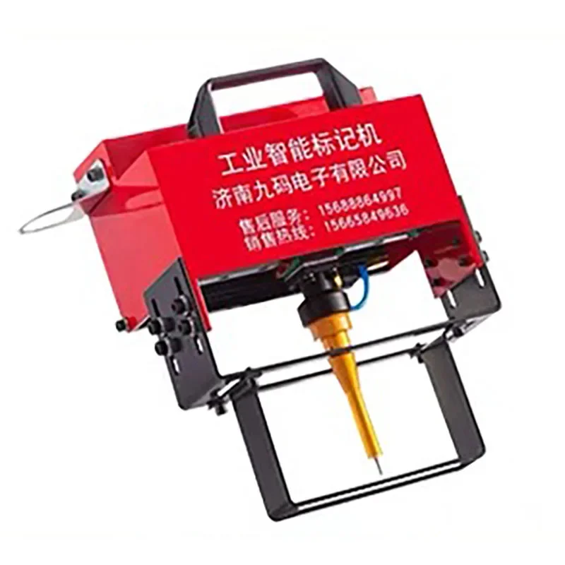 Portable Metal Pneumatic Dot Peen Marking Machine For VIN Code(100*20mm) Frame chassis number